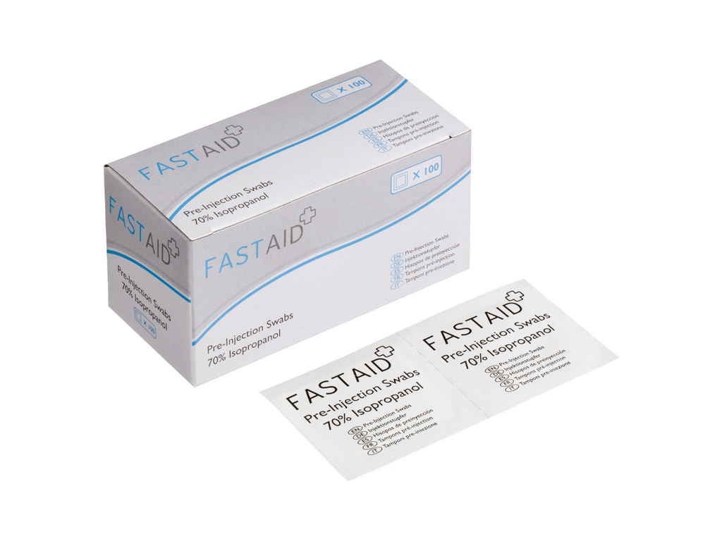 Pre-injection Swabs Image