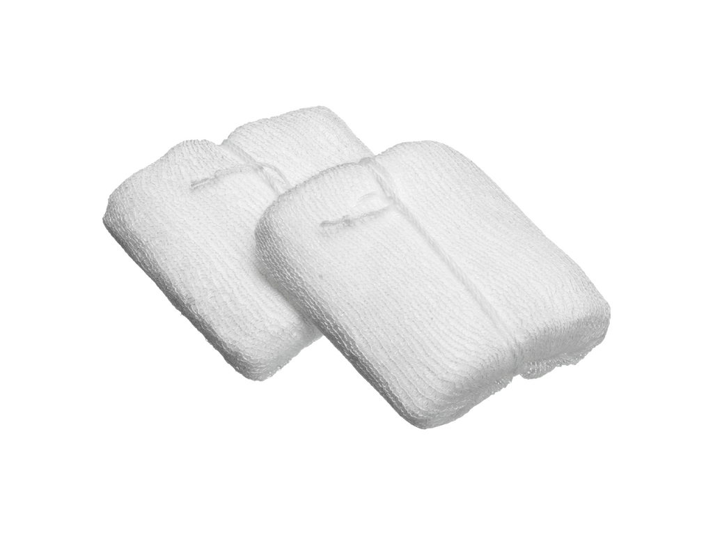 Dental Throat Pack Twin Pack Medium 6.3cm x 6.3cm Image