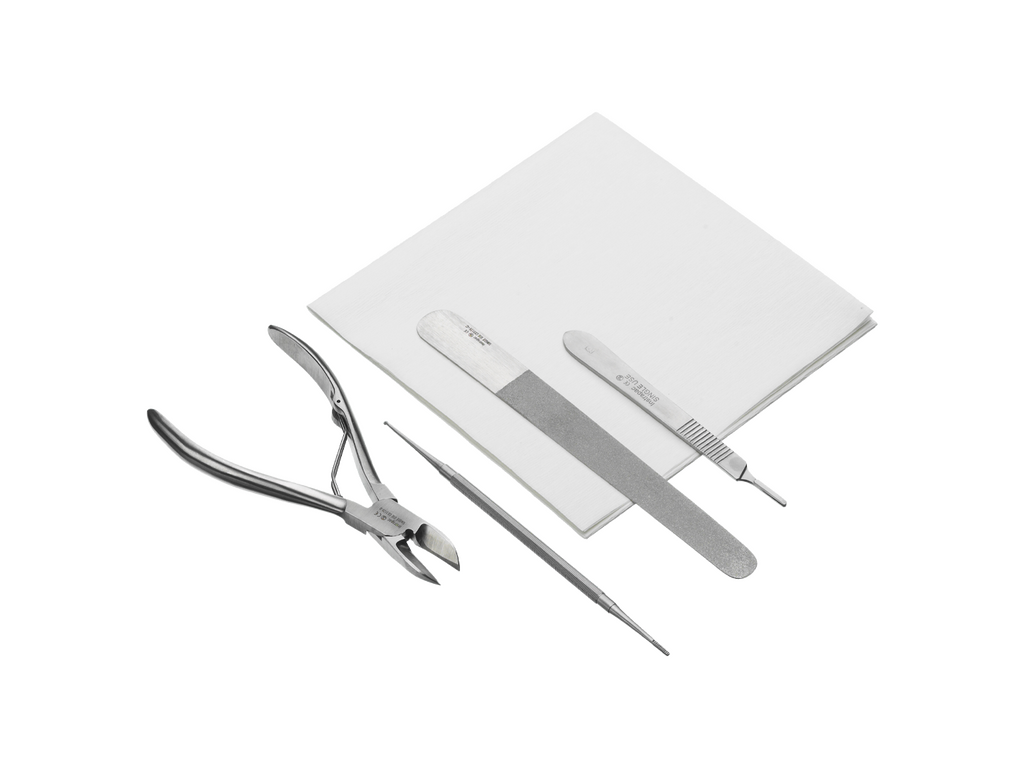 Instrapac® Basic Instrument Pack - Nail Nipper, Curved, Roller Spring, 14cm Image