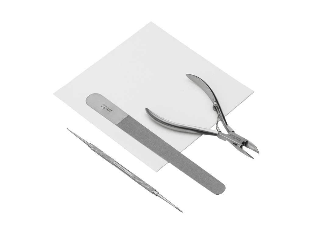 Instrapac® Podiatry Assistants Pack - Small Curved, Roller Spring, 13cm Image