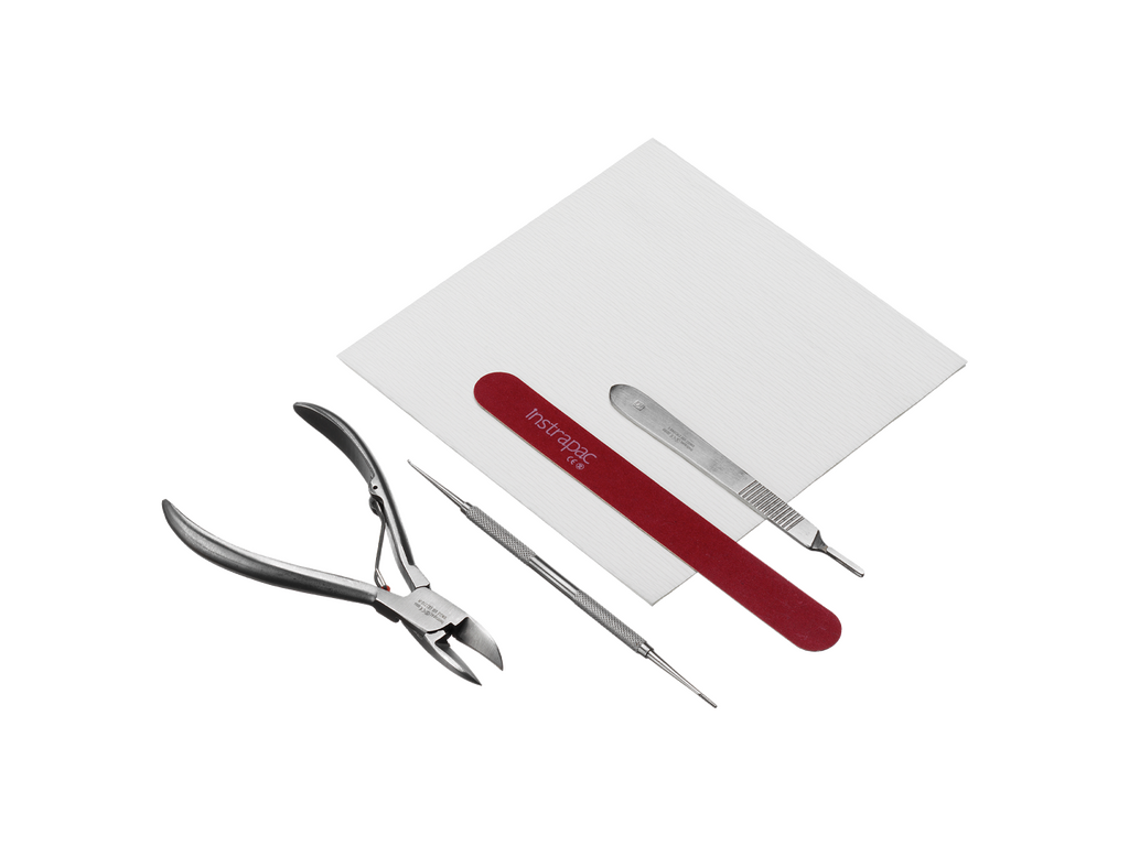 Instrapac® Podiatry Basic Emery Pack - Curved, Roller Spring Image