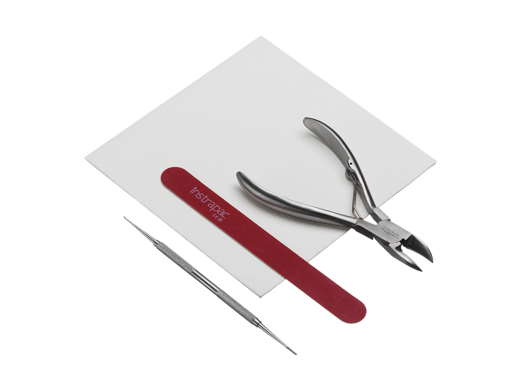 Instrapac® Podiatry Assistants Emery Pack - Curved, Roller Spring, 14cm Image