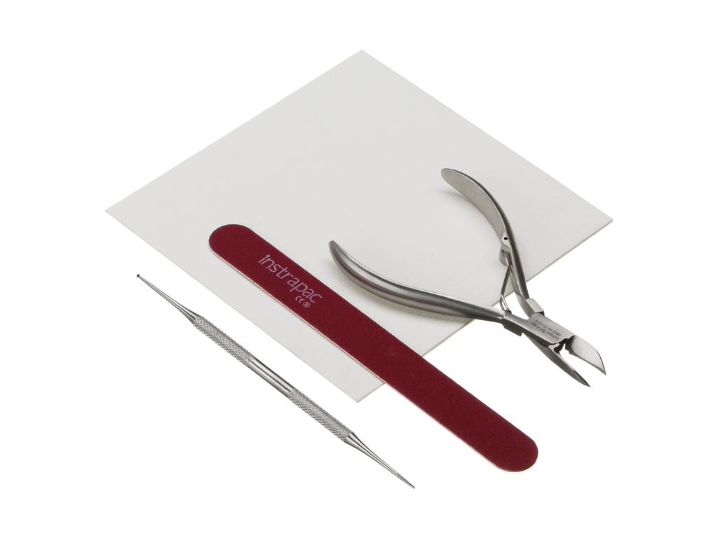 Instrapac® Podiaty Assistants Emery Pack - Fine Curved, Roller Spring, 13cm Image