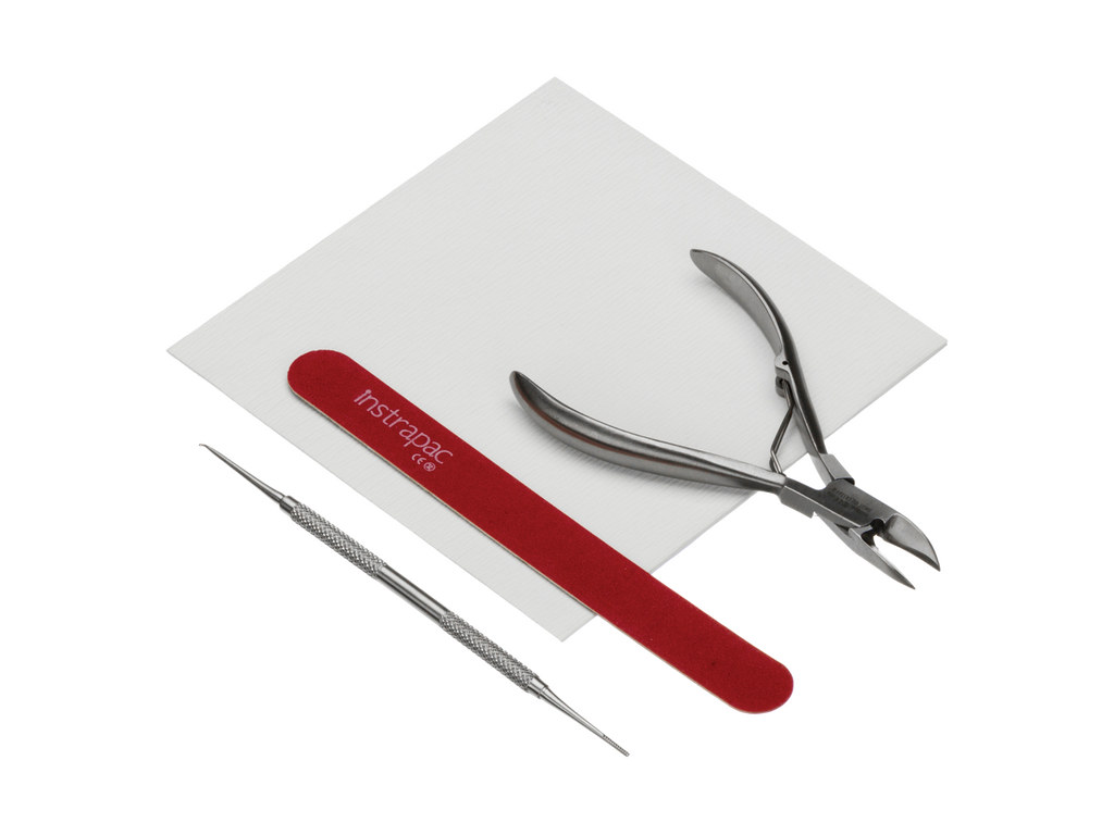 Instrapac® Podiaty Assistants Emery Pack - Small Curved, Roller Spring, 13cm Image