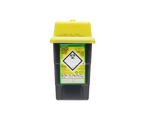 Sharpsafe® 1.8L Yellow-Lidded Container Image
