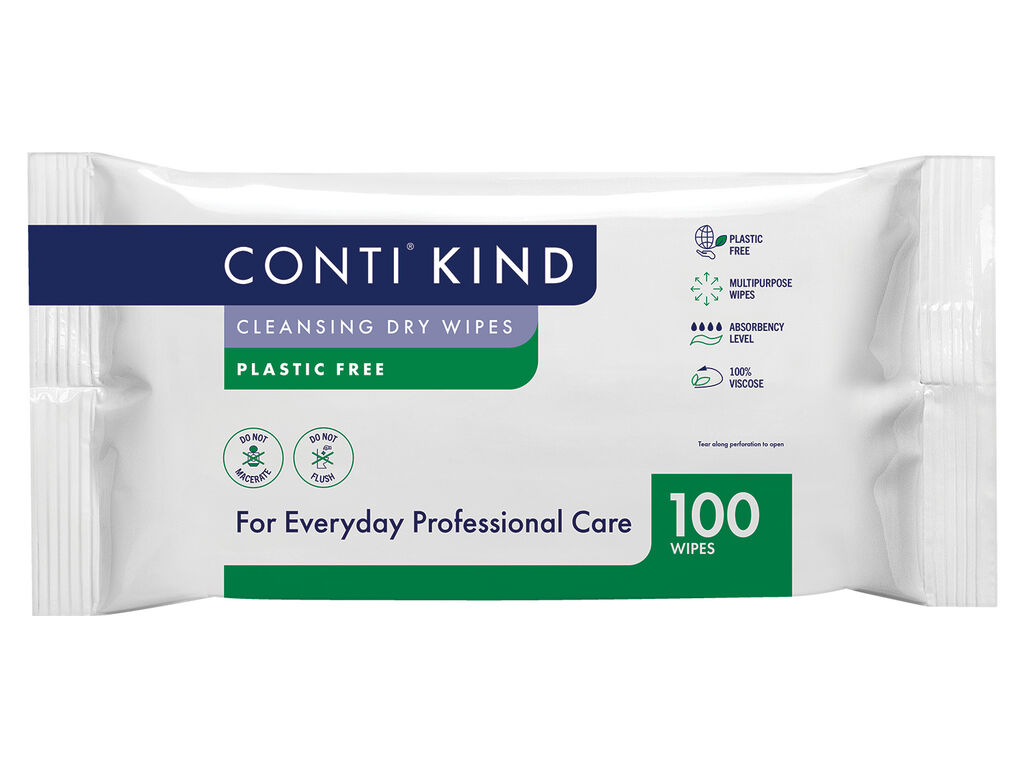 Conti® Kind Plastic Free Dry Wipes Image