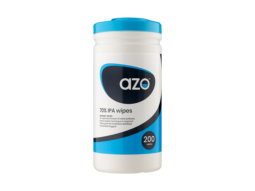 Azo® Alcohol 70% IPA Disinfectant Wipes - 200 Wipes Image