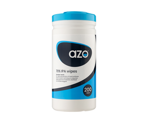Azo® Alcohol 70% IPA Disinfectant Wipes - 200 Wipes Canister Image