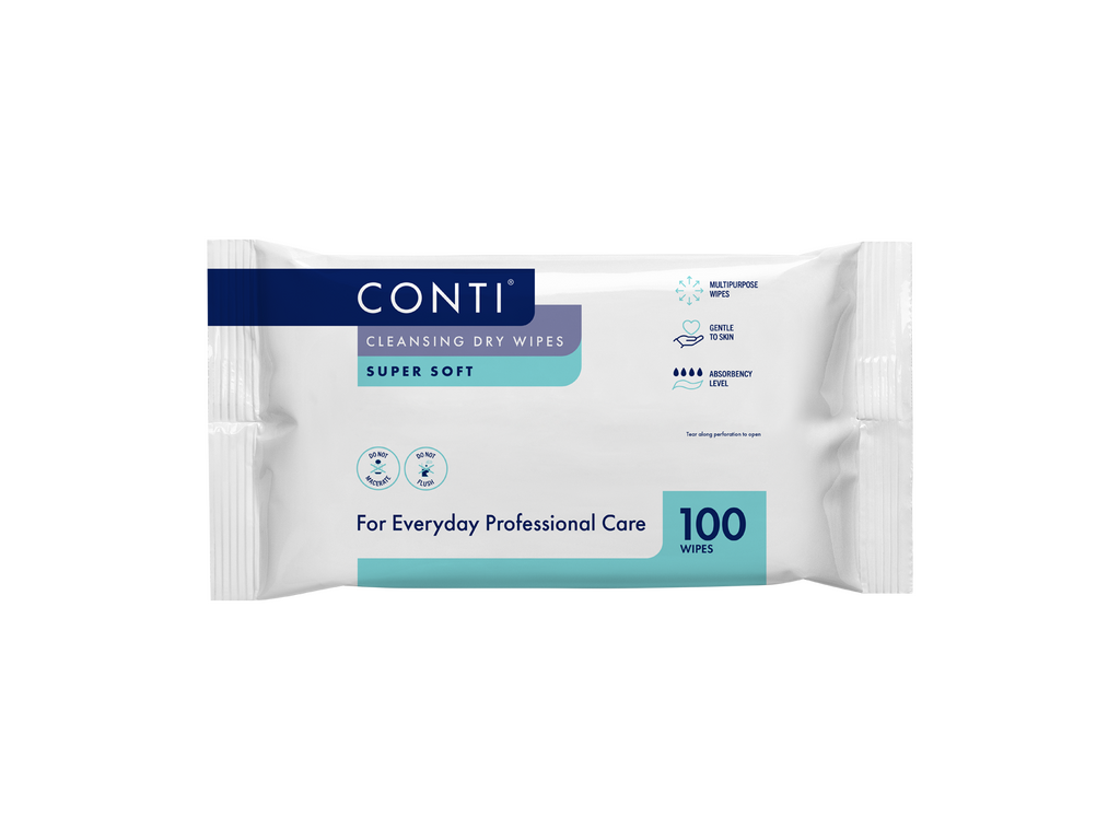 Conti® Super Soft Dry Wipes - Small Image