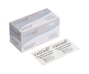Fast Aid® Pre-Injection Swab 70% IPA Alcohol Image