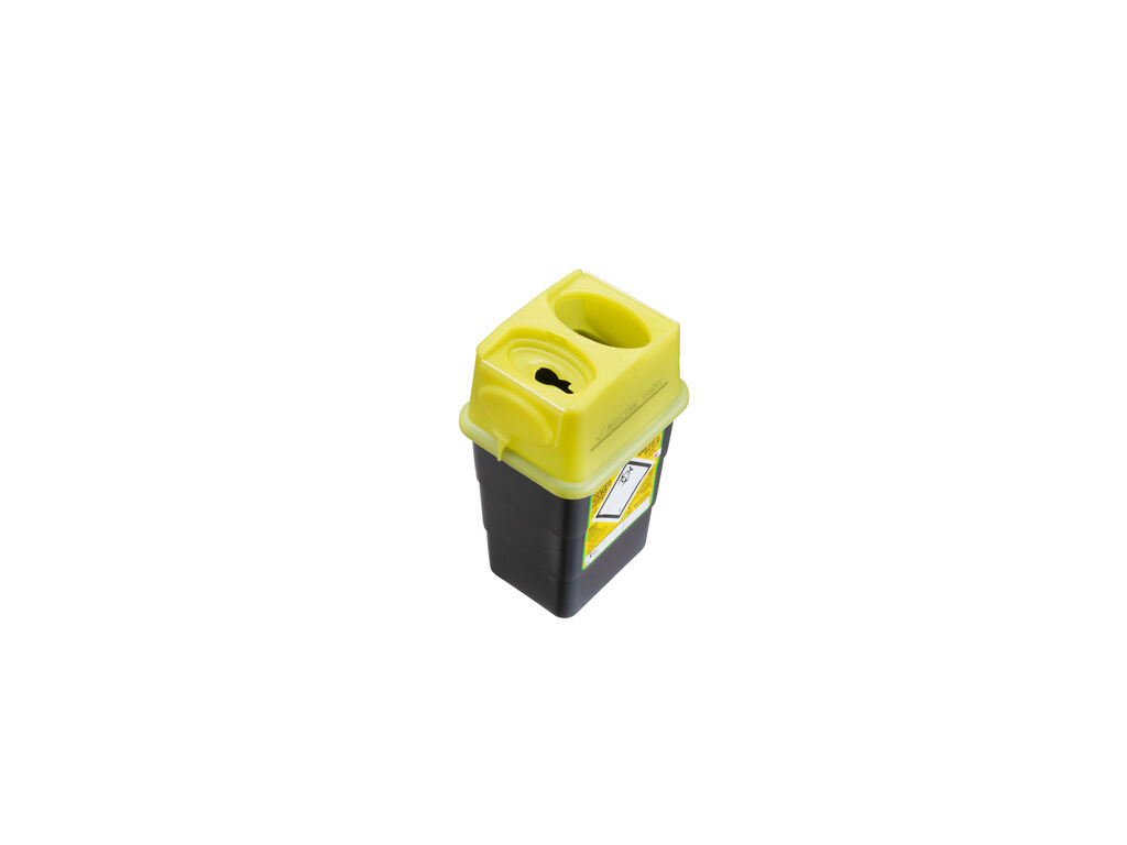 Sharpsafe® 1L UK Yellow Lid Image