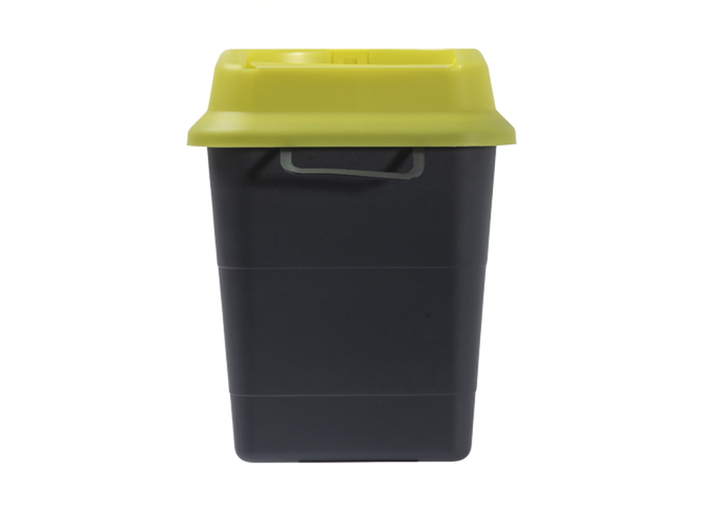 Sharpsafe® 5L Recycled UK Yellow Lid Image