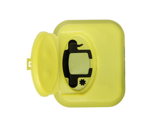 Sharpsafe® 7L Wide Recycled UK Yellow Lid Image