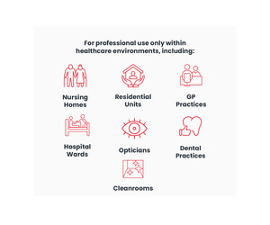 Azo™ Alcohol Equipment Disinfectant Wipes CE - 200 Wipes Image