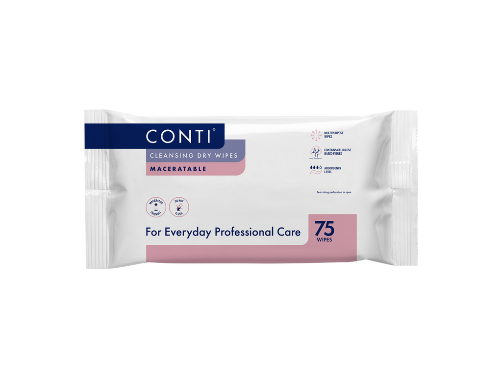 Conti® Maceratable Dry Wipes NHS Image