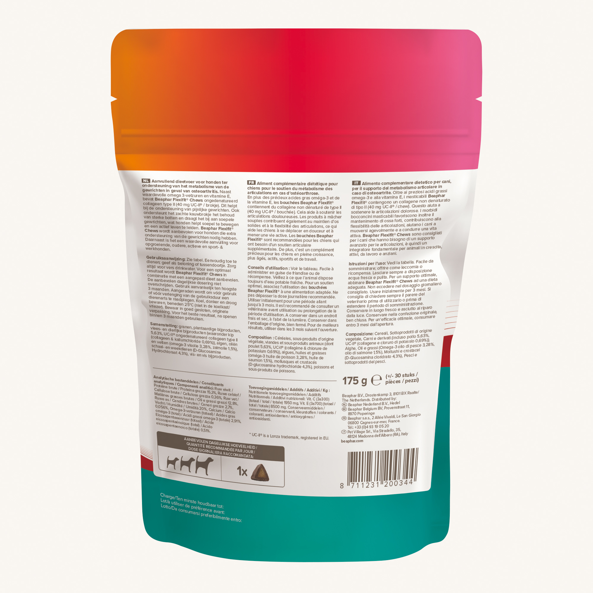 Beaphar Flexifit® Chews hond 175g