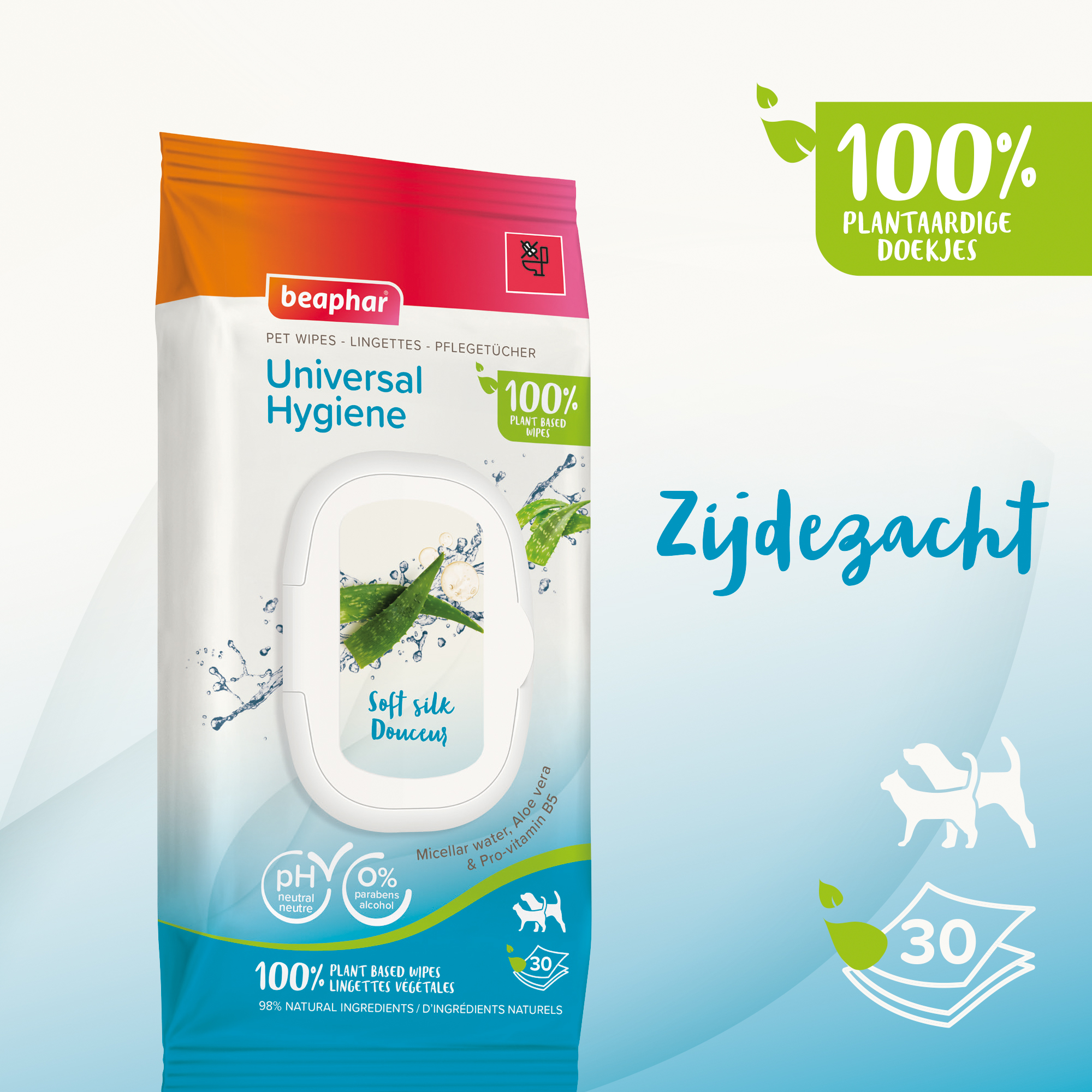 Beaphar Dierendoekjes Universal Hygiene 30st