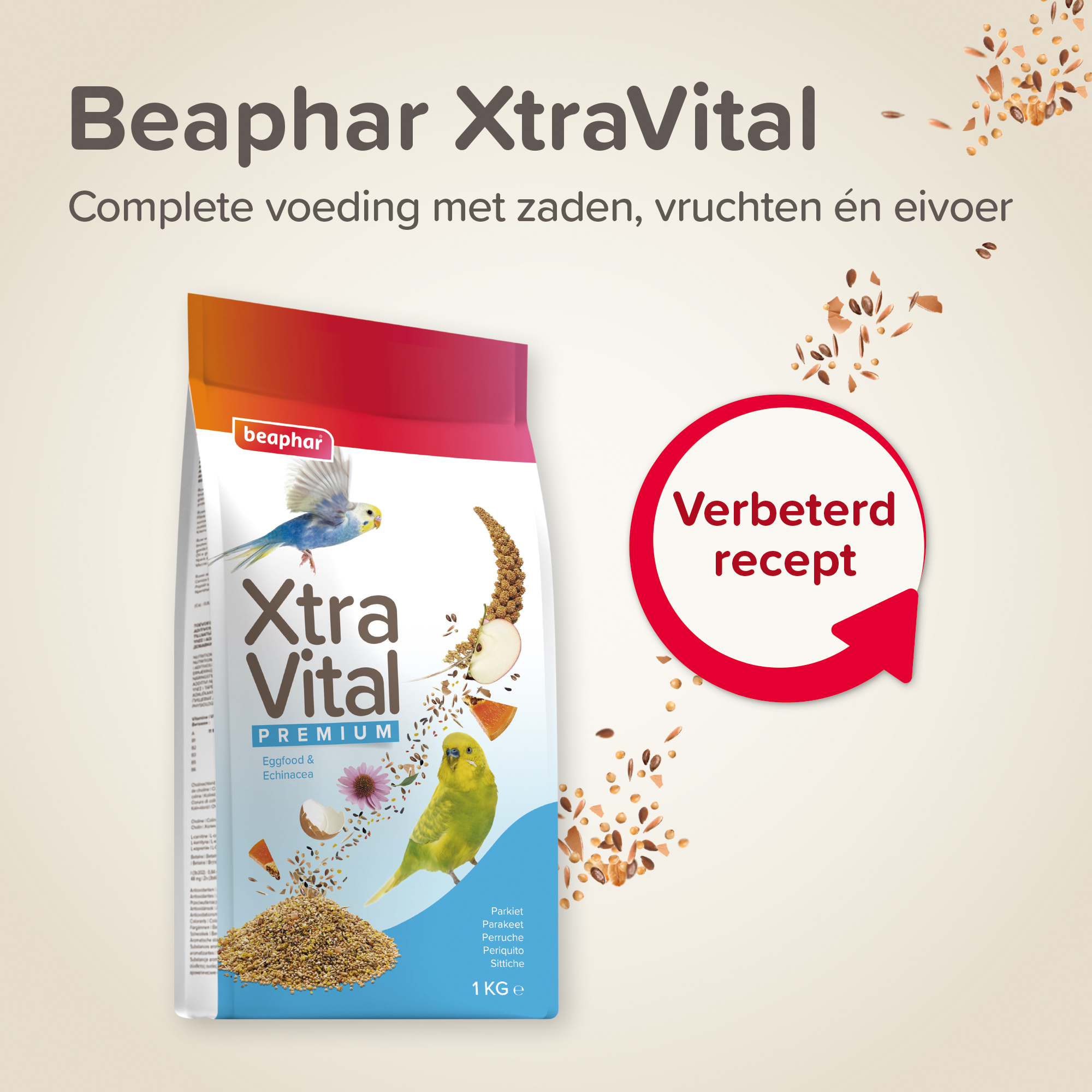 Beaphar XtraVital parkiet 1kg
