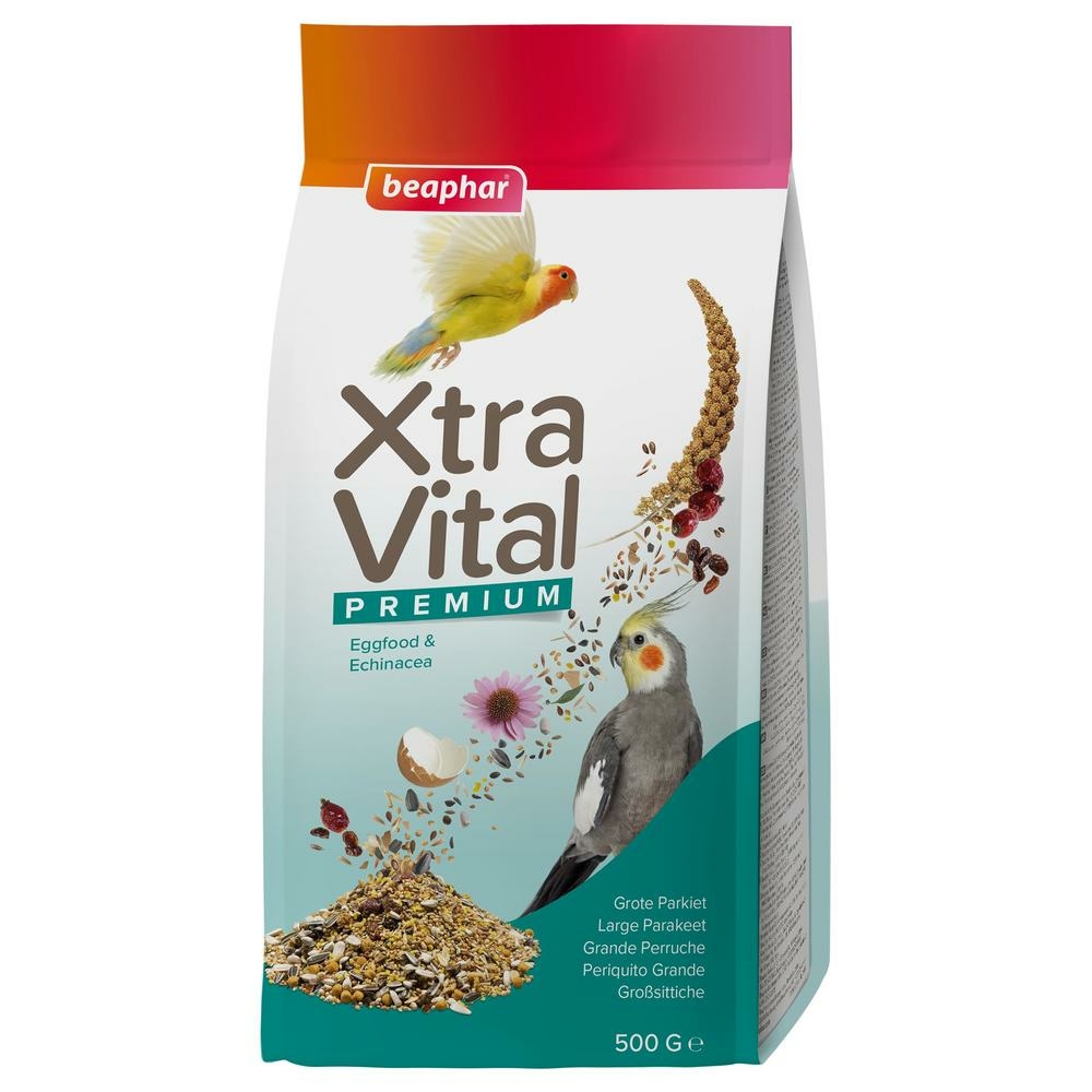 XtraVital Alimentation complète pour Grandes Perruches - 500 g