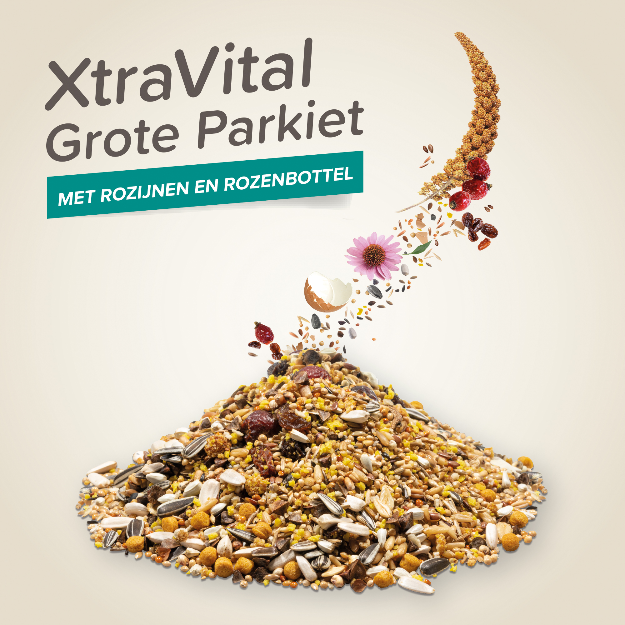 Beaphar XtraVital grote parkiet 500g