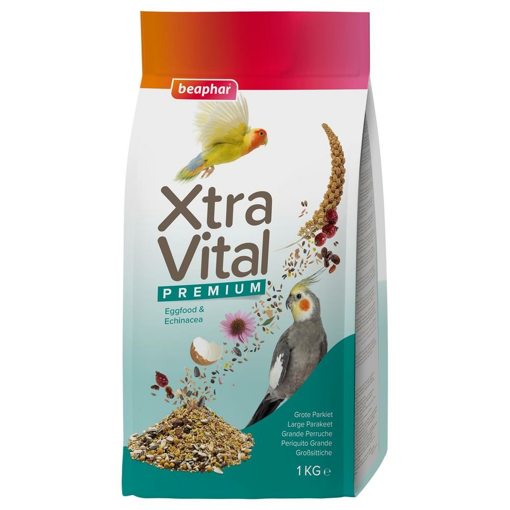 XtraVital Alimentation complète pour Grandes Perruches - 1 kg