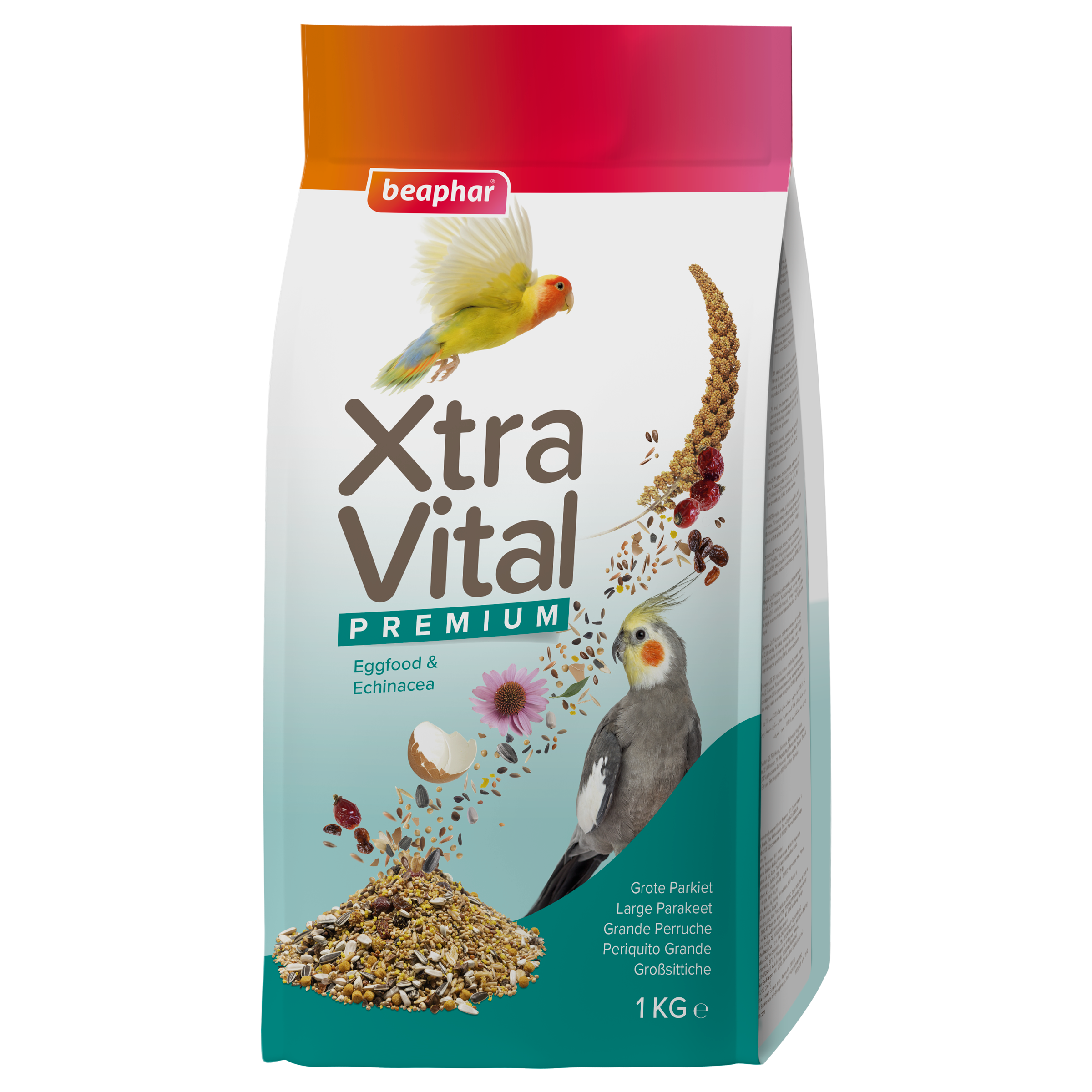 Beaphar XtraVital grote parkiet 1kg