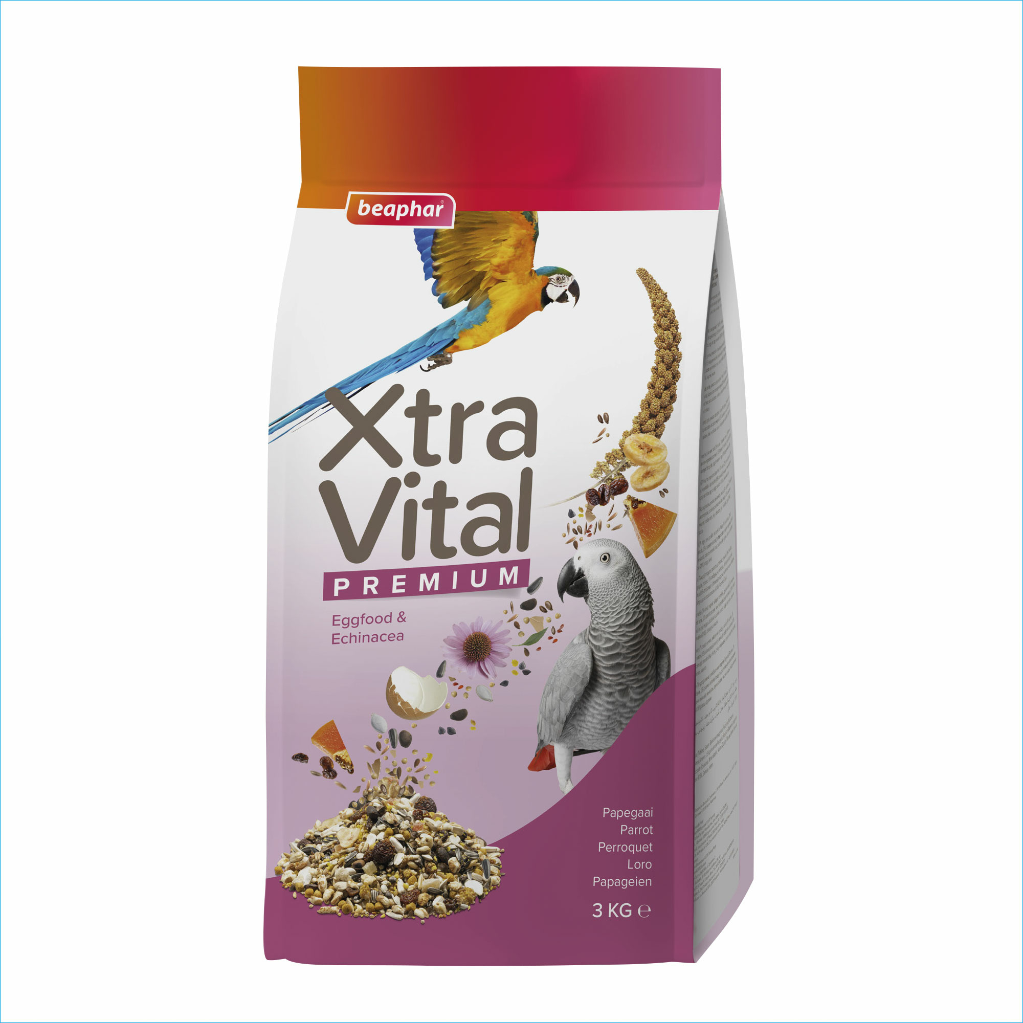 Beaphar XtraVital Papageien, 1kg - Beaphar