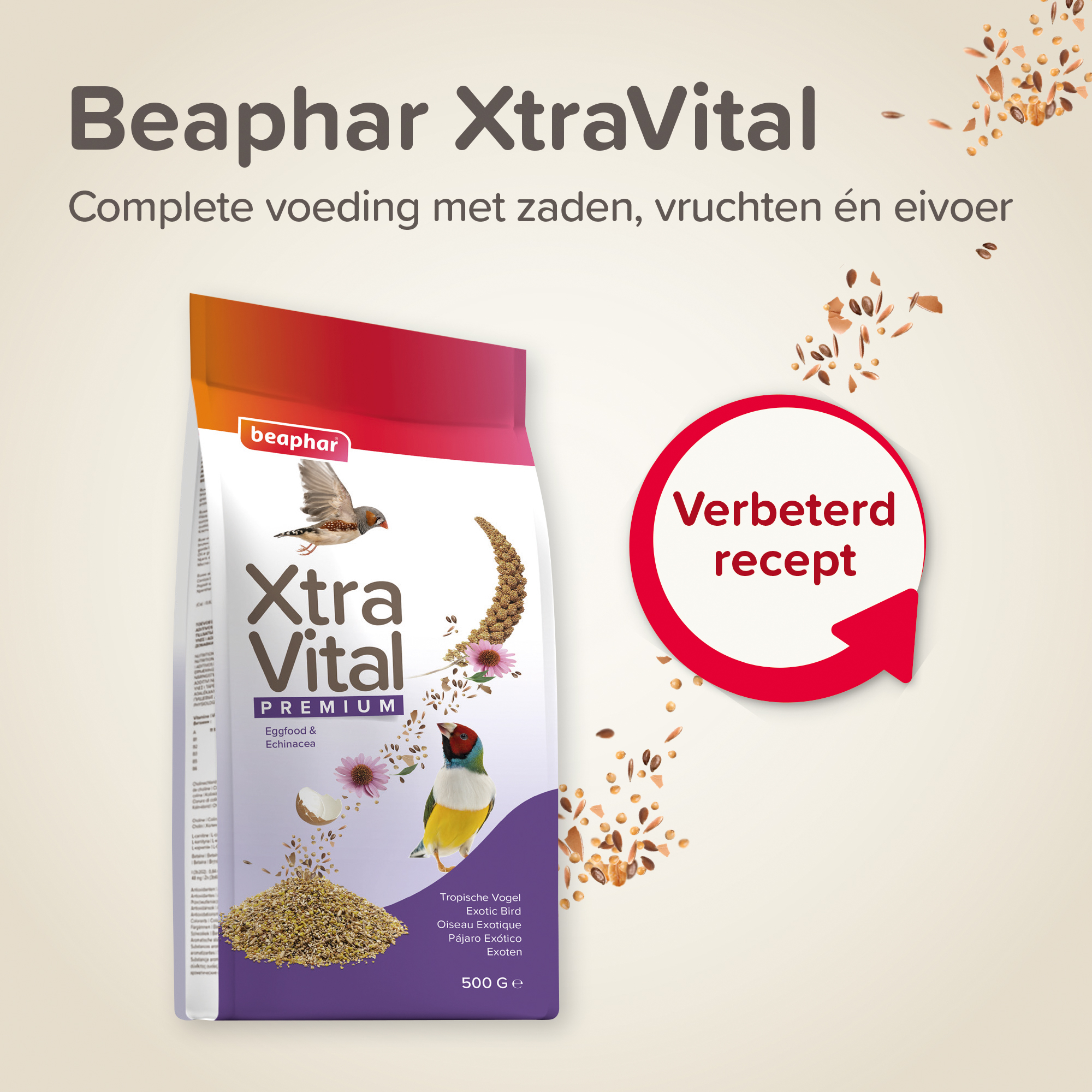 Beaphar XtraVital tropische vogel 500g