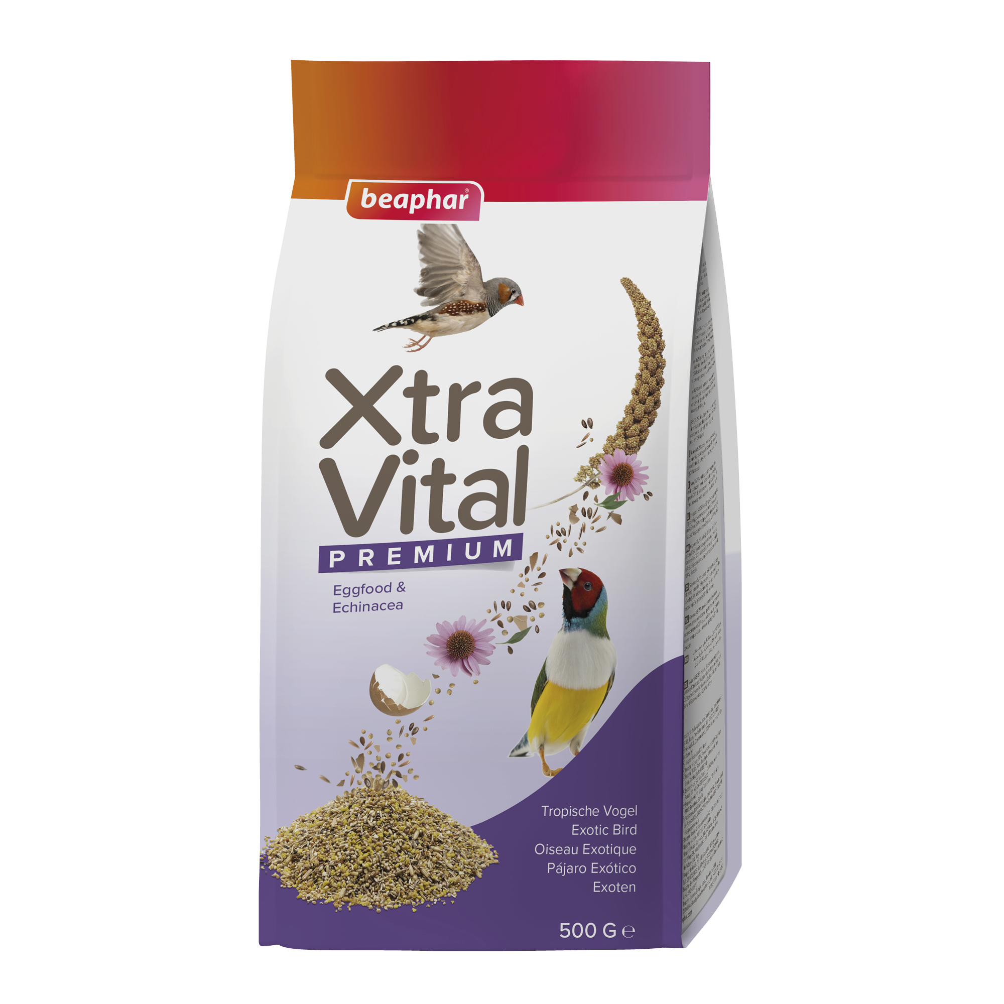Beaphar XtraVital Exotic Bird Complete Bird Food – 500g