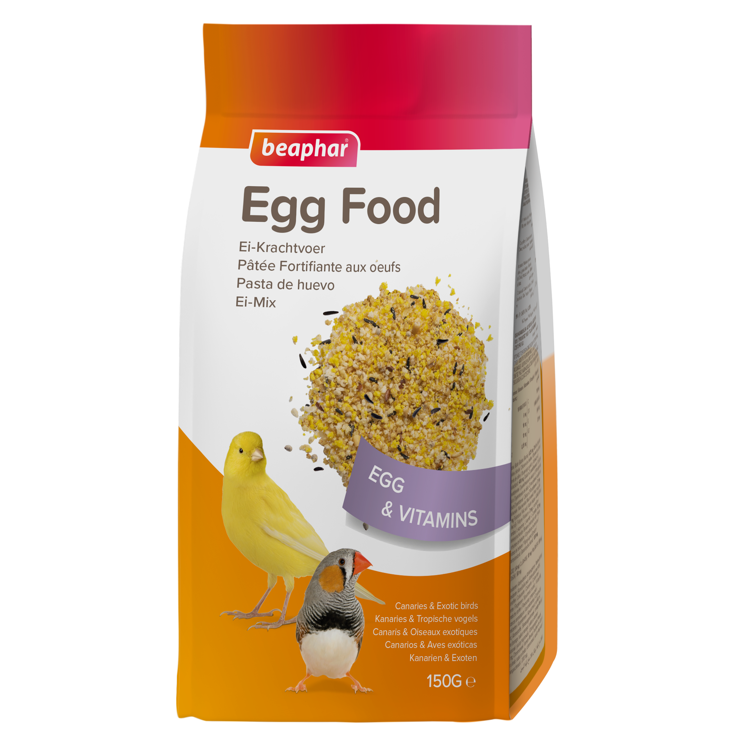 Beaphar Eikrachtvoer kanaries & tropische vogels 150g