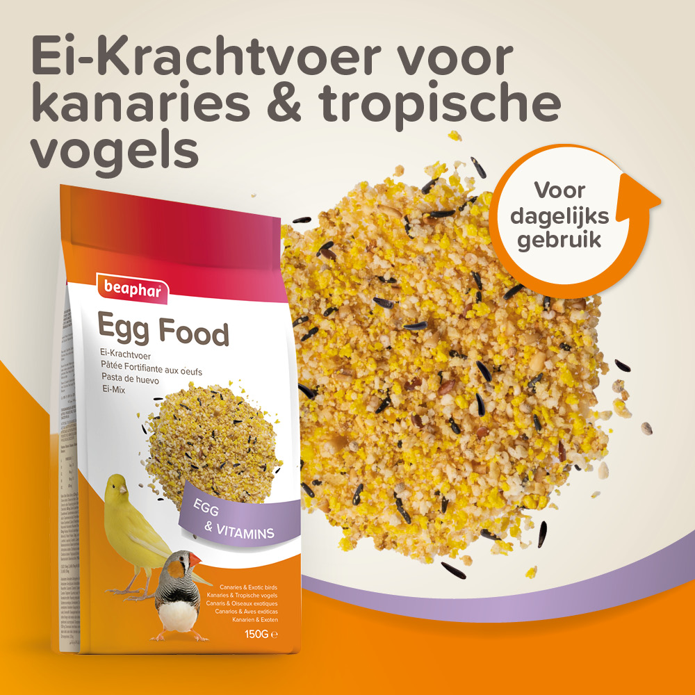Beaphar Eikrachtvoer kanaries & tropische vogels 150g
