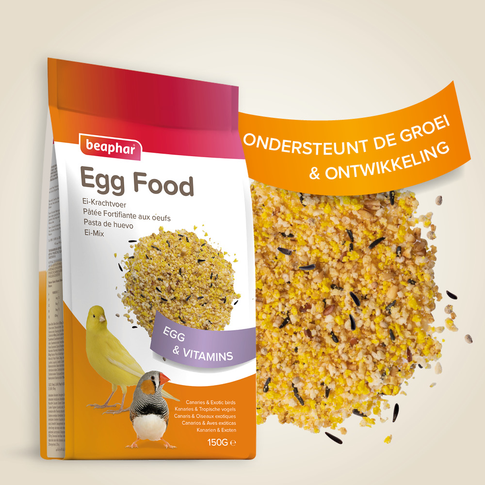 Beaphar Eikrachtvoer kanaries & tropische vogels 150g