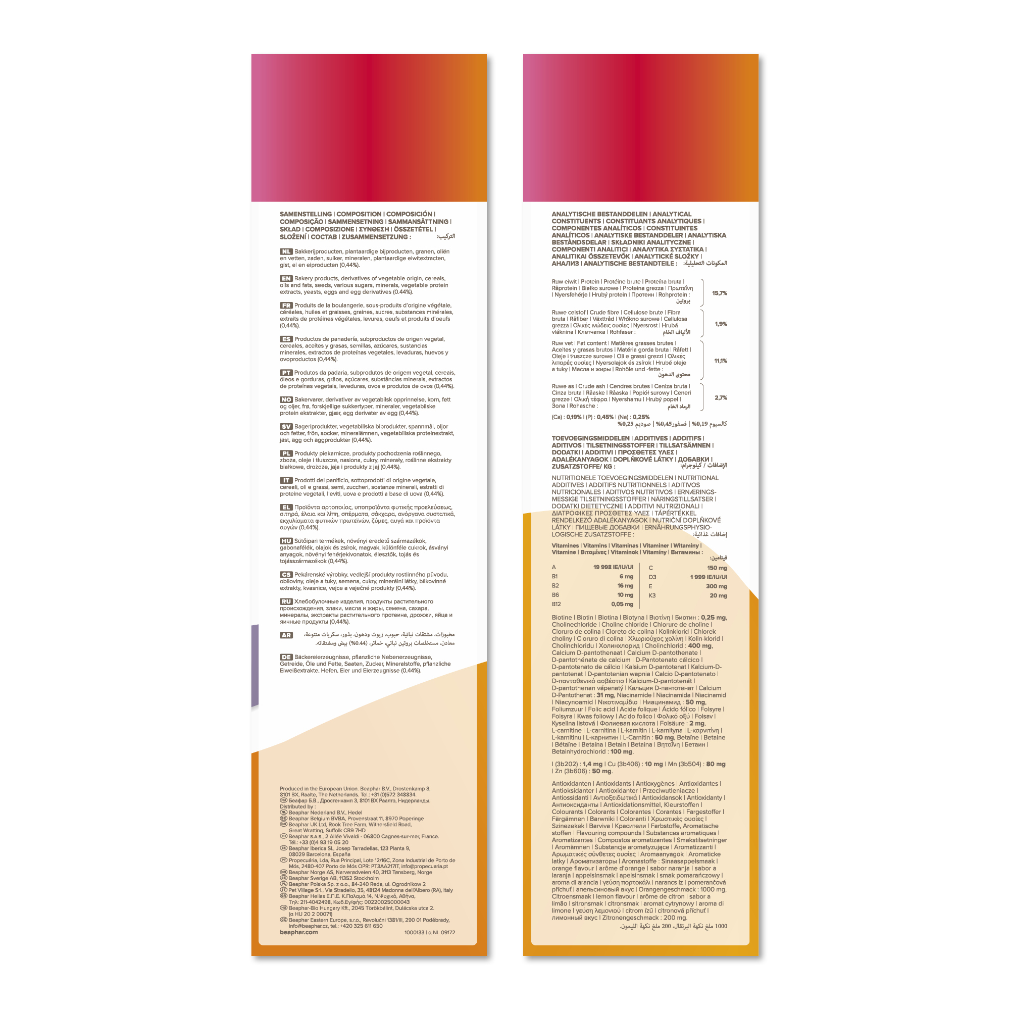 Beaphar Egg Food for Canaries & Exotic Birds - 1 kg