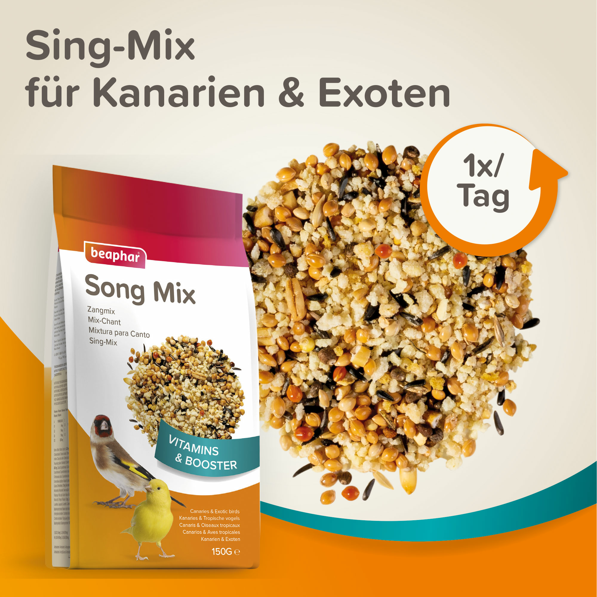 Beaphar Sing-Mix, 150g