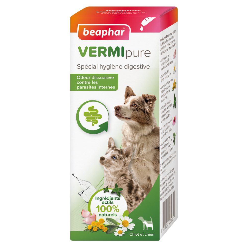 VERMIpure, Solution liquide pour chiot et chien - 50 ml