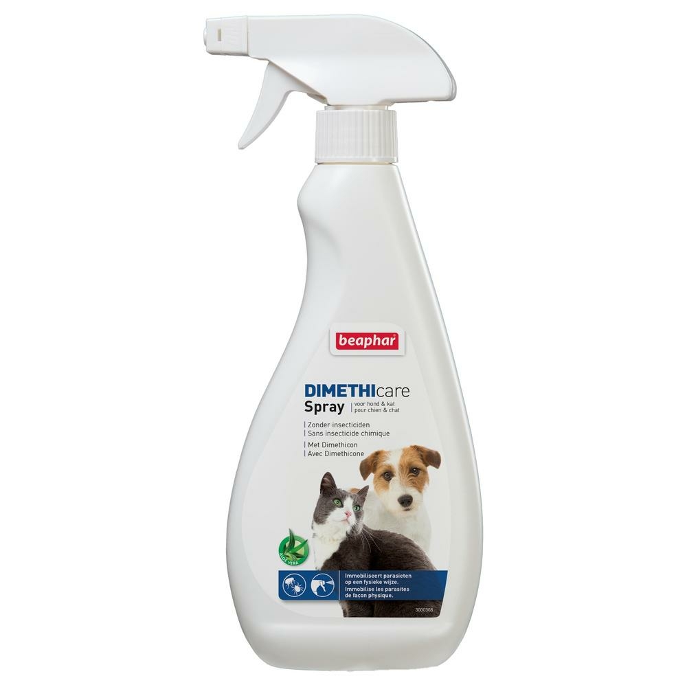 DIMÉTHICARE Spray Stop Parasites pour Chien et Chat - 500ml