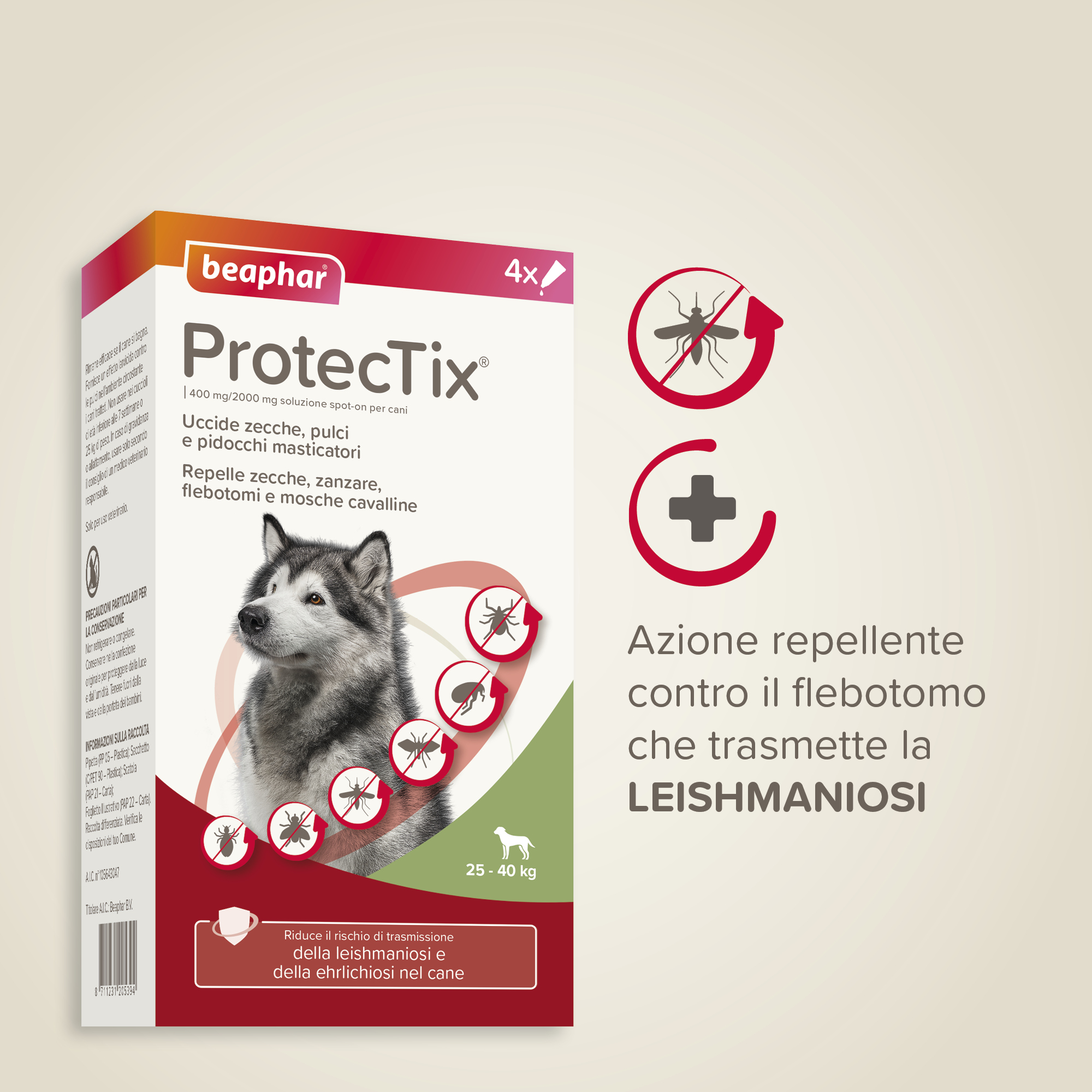 Beaphar ProtecTix Grande 4 pip.