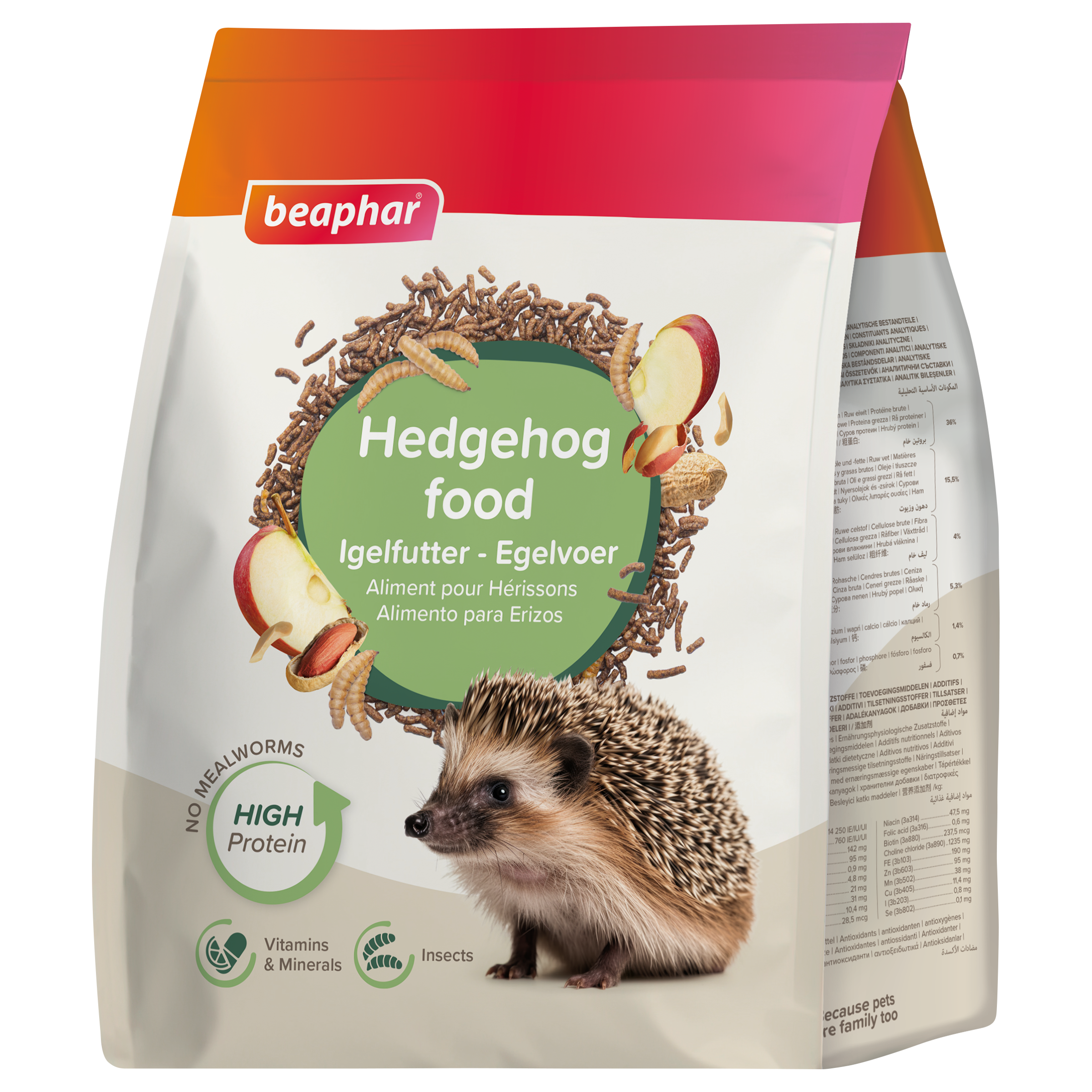 hedgehogs and cat food