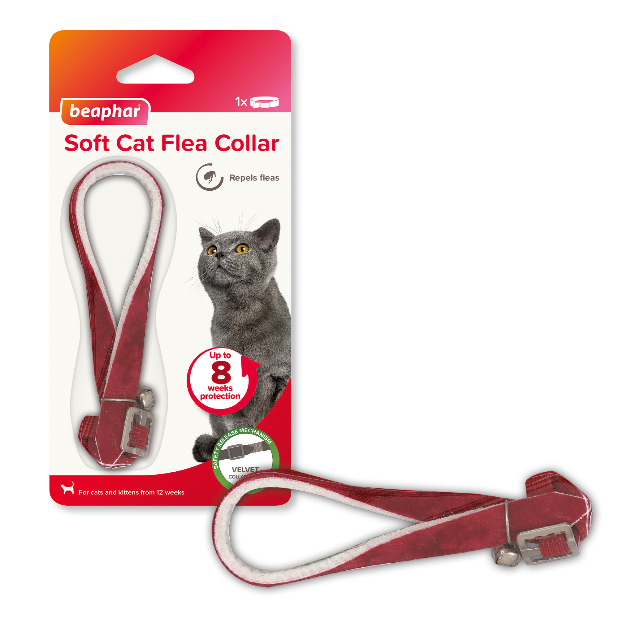 Beaphar Soft Velvet Flea Collar for Cats