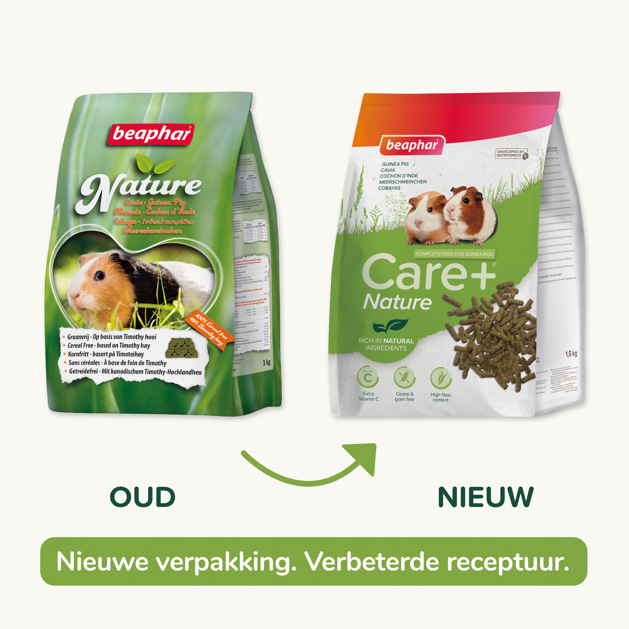 Beaphar Care+ Nature Cavia 1,5kg