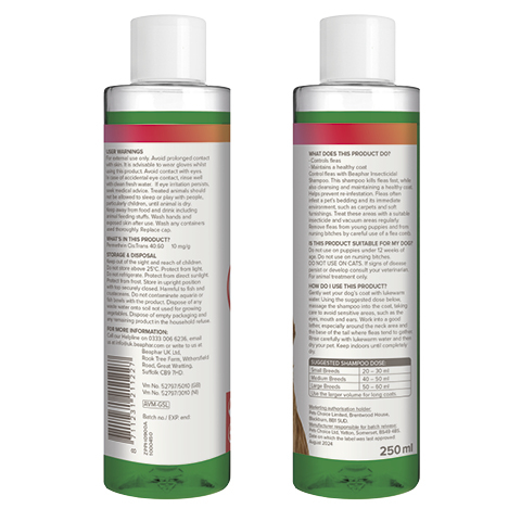 Beaphar Insecticidal Shampoo for Dogs