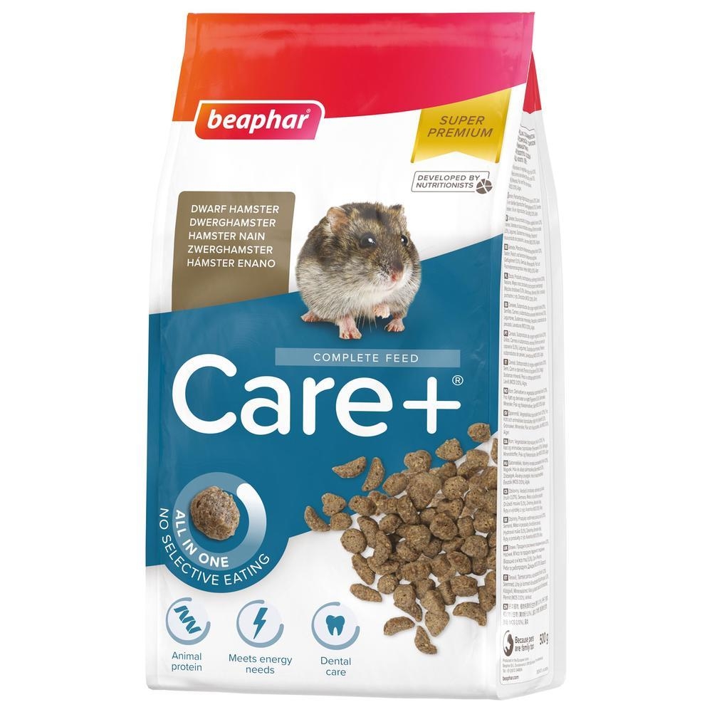 Care+®, Alimentation super premium pour Hamster nain – 500 g