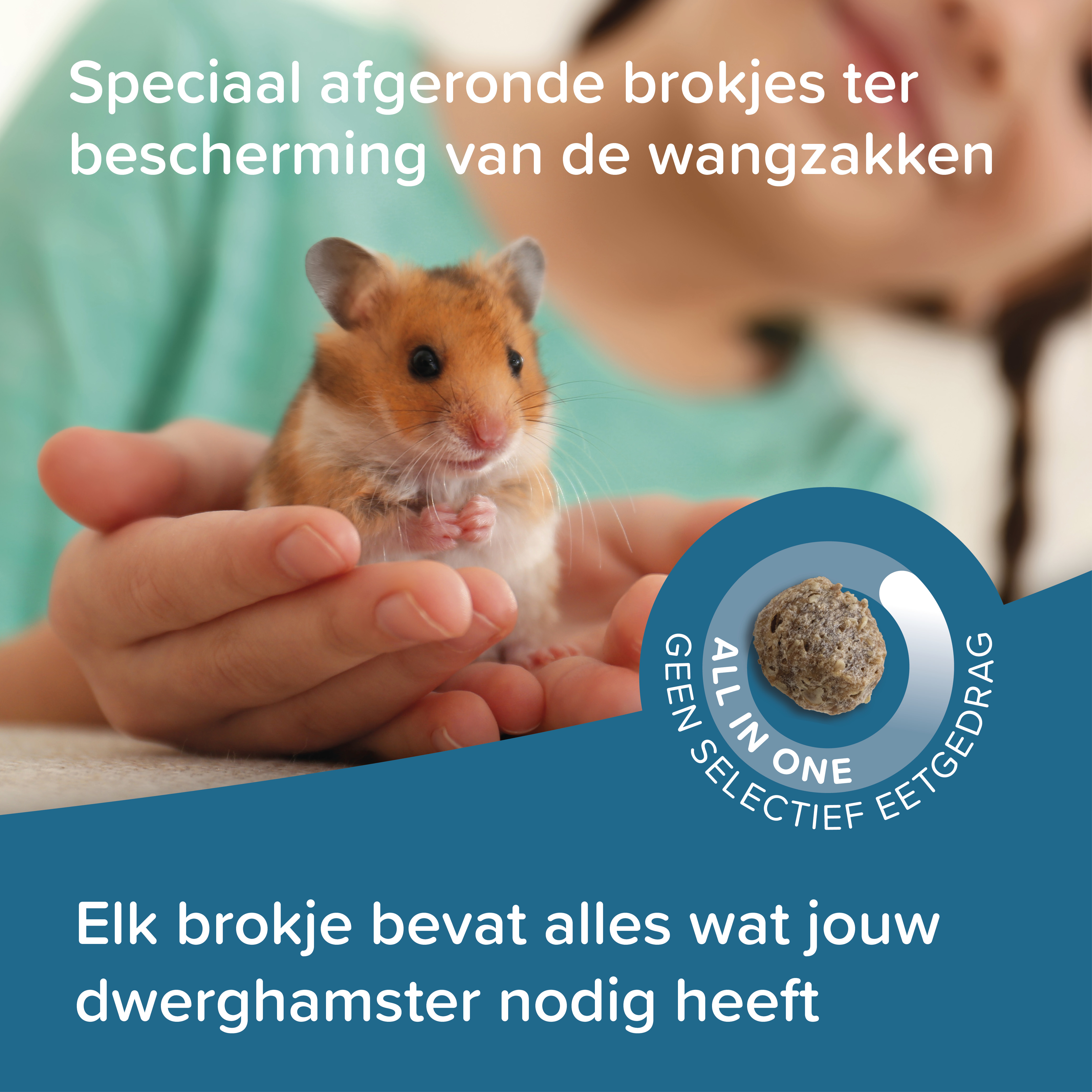 Care+ dwerghamster 500g