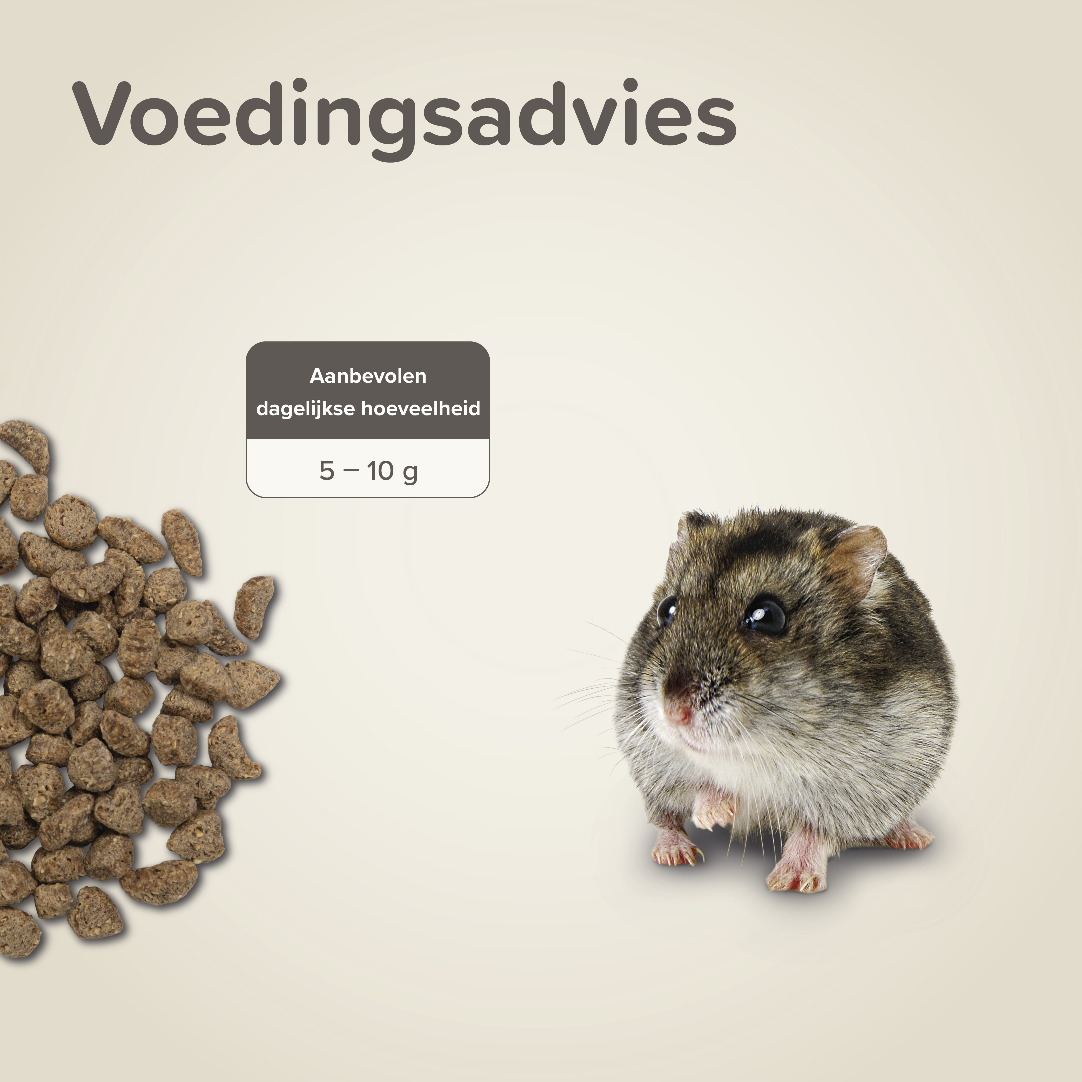 Care+ dwerghamster 500g