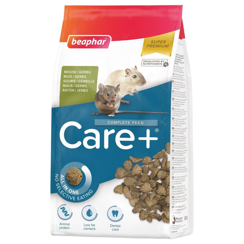 Care+®, Alimentation super premium pour Souris et gerbille – 500 g