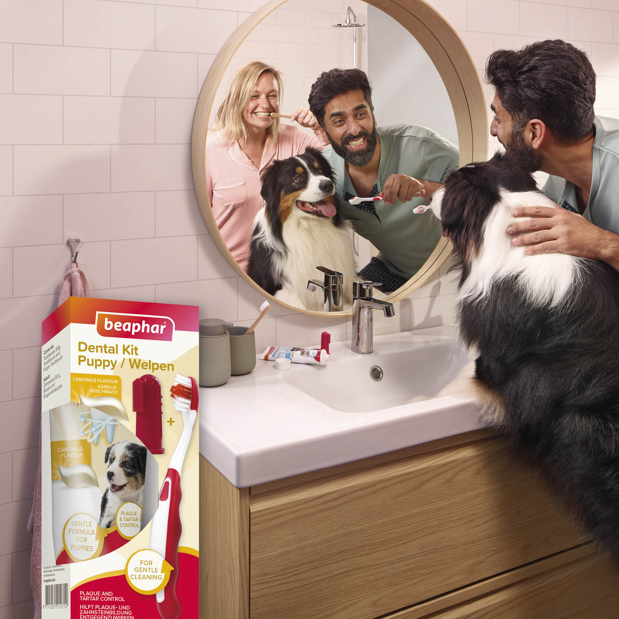 Beaphar Zahnpflege Set für Welpen