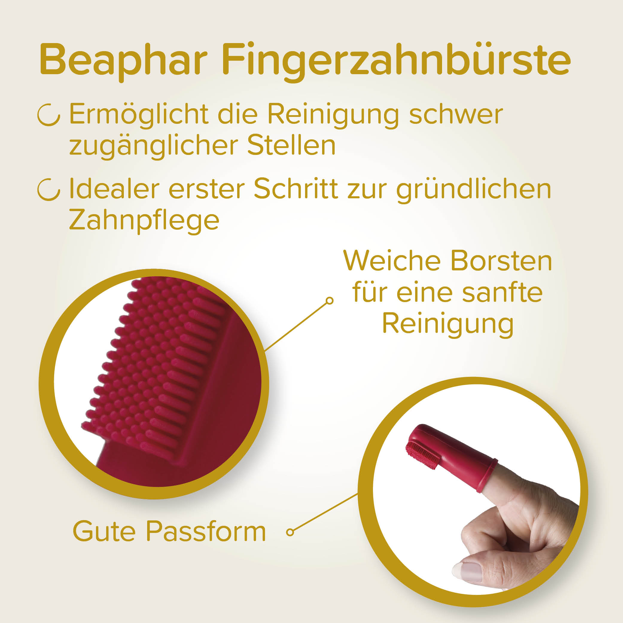 Beaphar Zahnpflege Set für Welpen