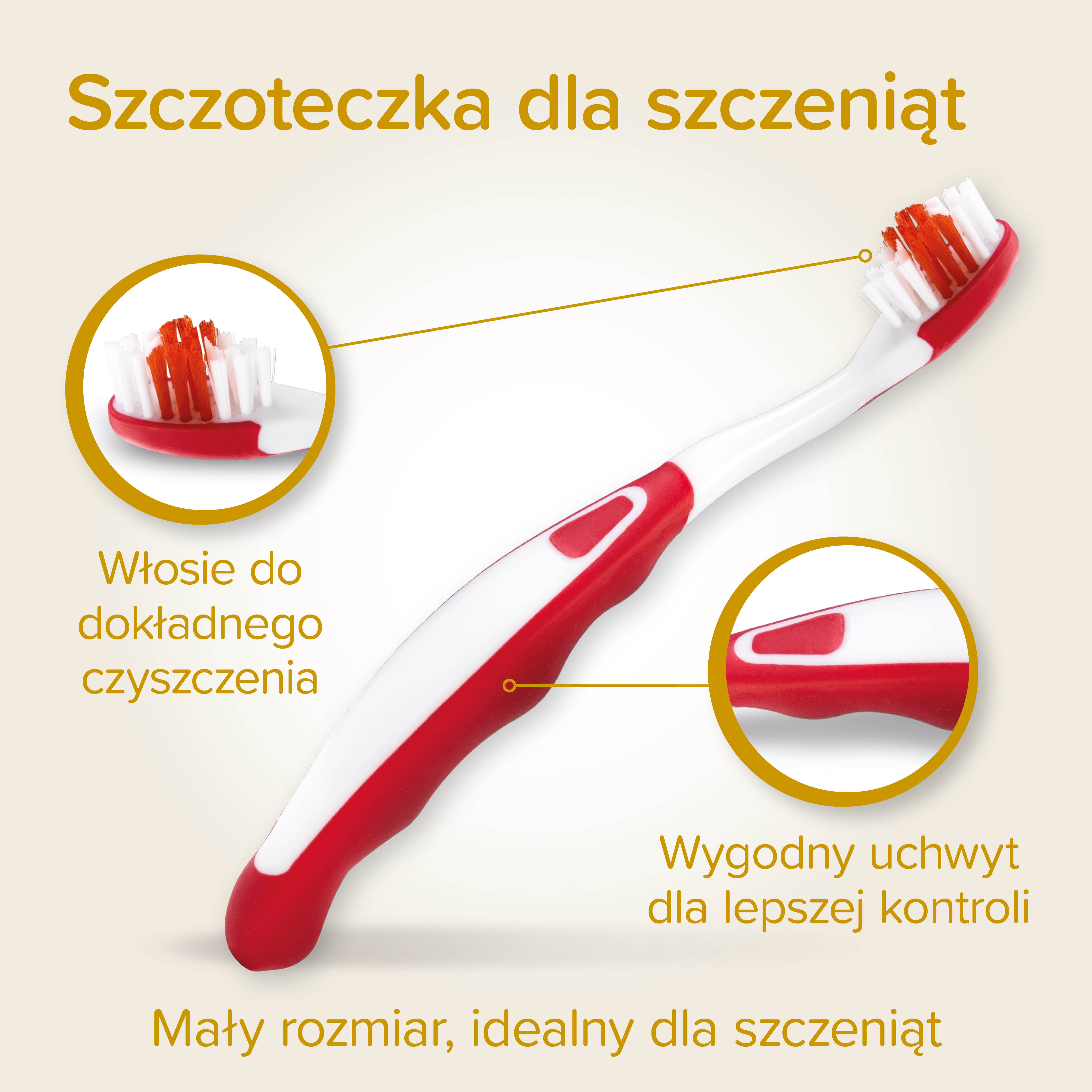 PUPPY DENTAL KIT - zestaw: pasta do zębów 50g + szczoteczka dla szczeniąt +szczoteczka naparstkowa