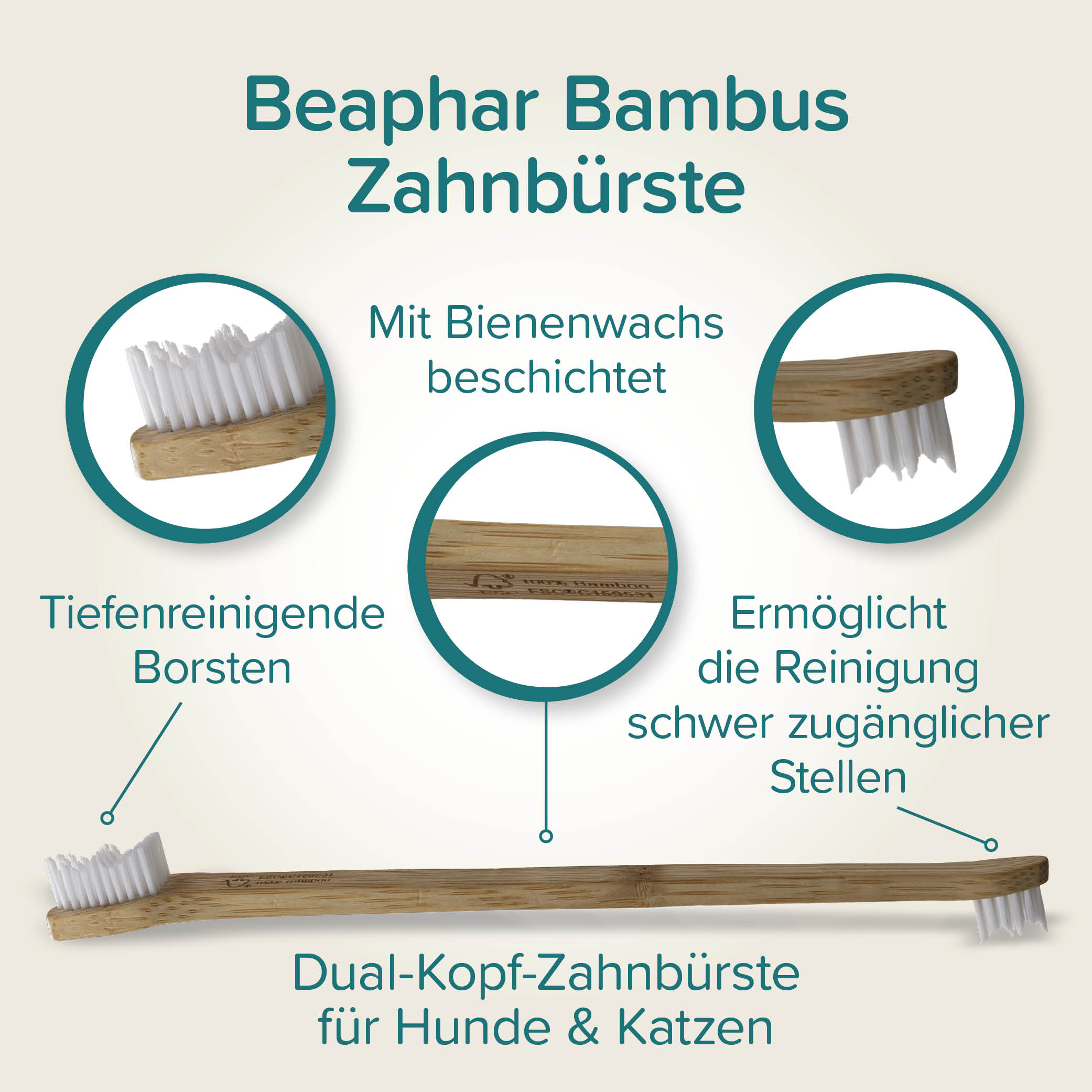 Beaphar Bambus Zahnbürste