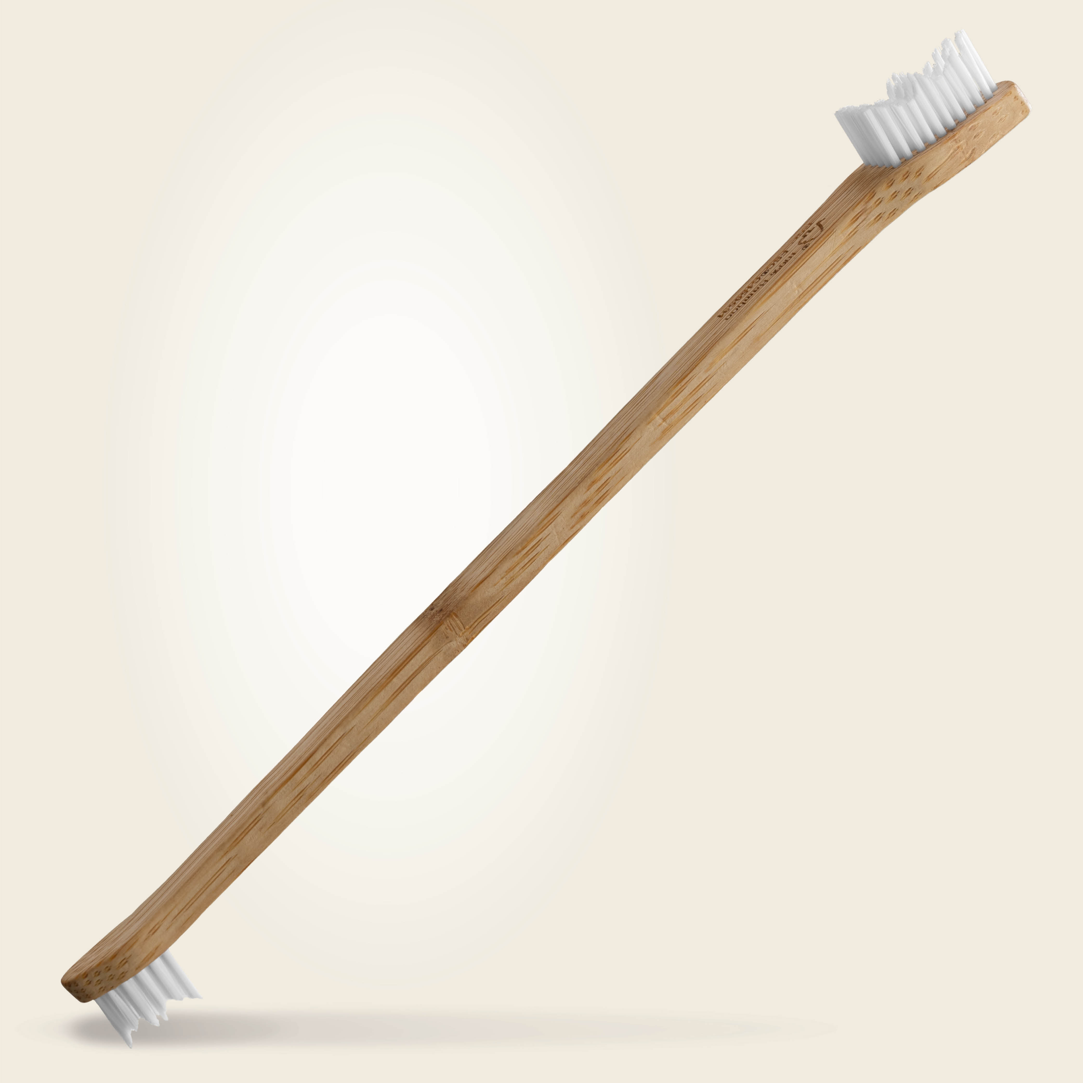 BAMBOO TOOTHBRUSH - dwugłowicowa bambusowa szczoteczka do zębów dla kotów i psów